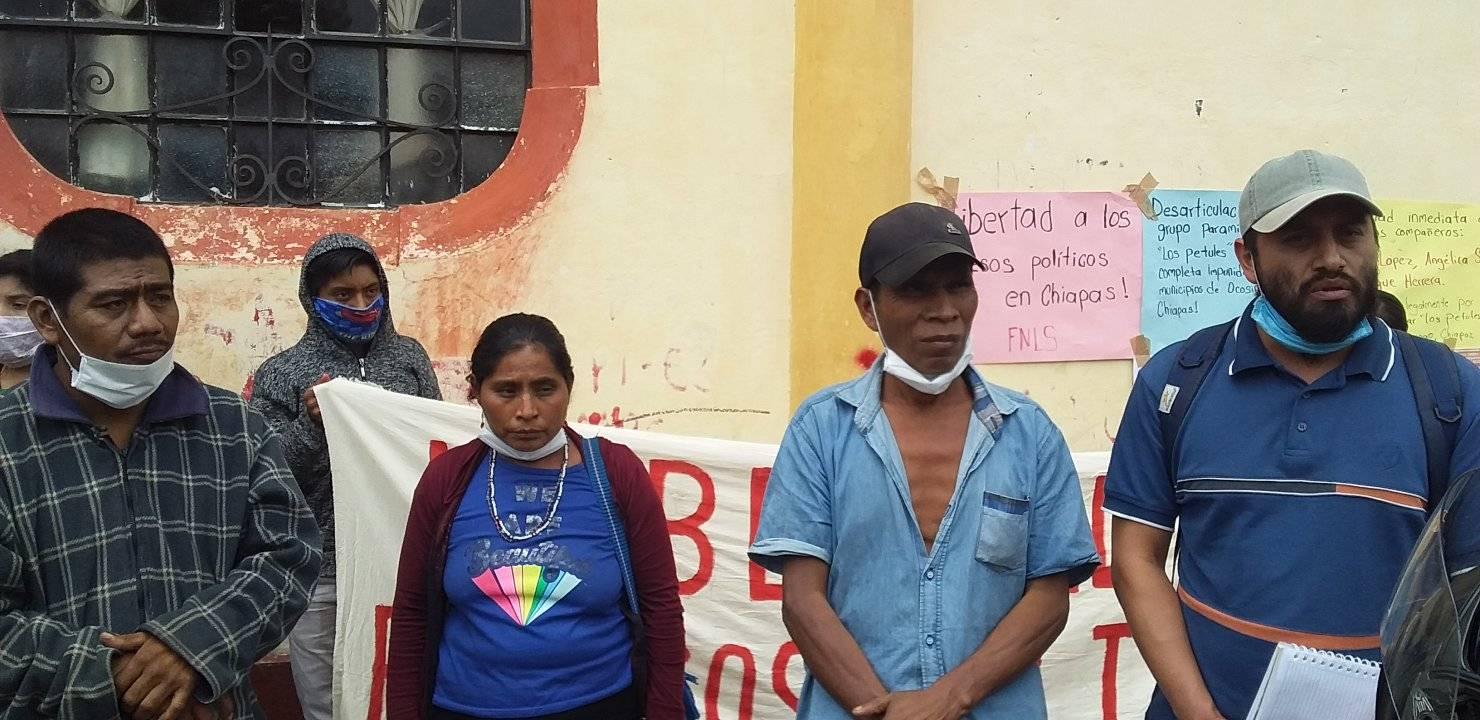 Liberan a tzeltales presos por defender su territorio
