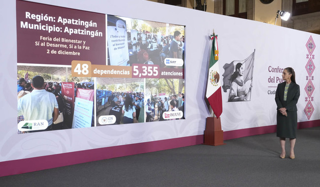 Avanza Plan Michoacán por la Paz y Justicia con becas, hospitales y ferias del bienestar