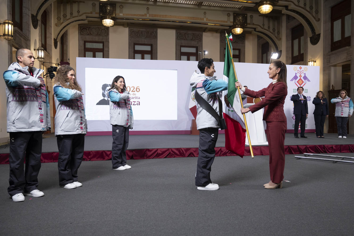 CONADE presentó a la delegación mexicana rumbo a Juegos Olímpicos Milano-Cortina 2026