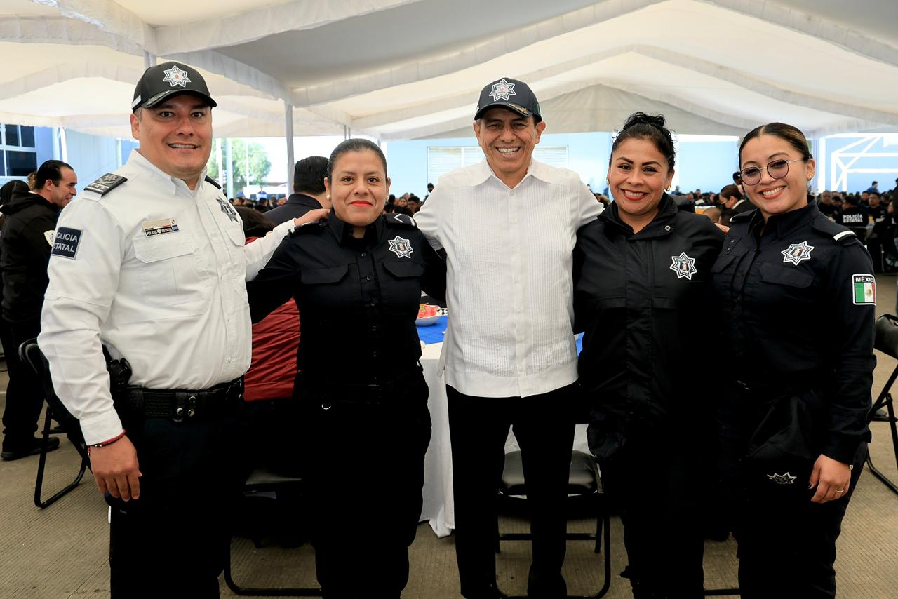Destaca Salomón Jara disciplina y profesionalización de policías estatales como base de una corporación moderna y confiable