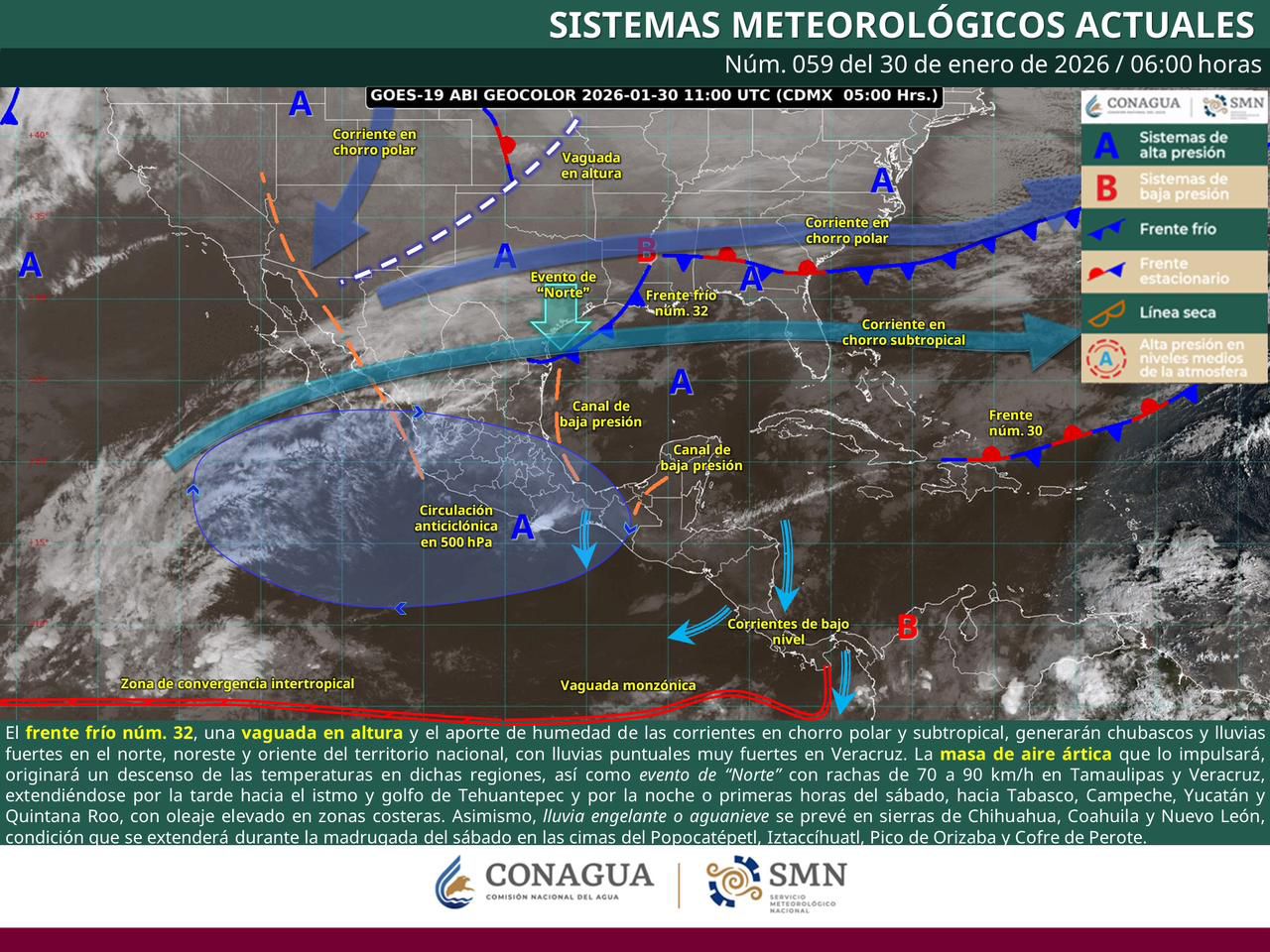 Persistirá ambiente frío durante el amanecer y noche en Oaxaca: CEPCyGR