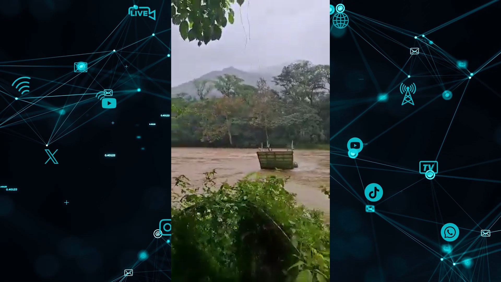 Crecida del río provoca naufragio de docentes indígenas en Oaxaca