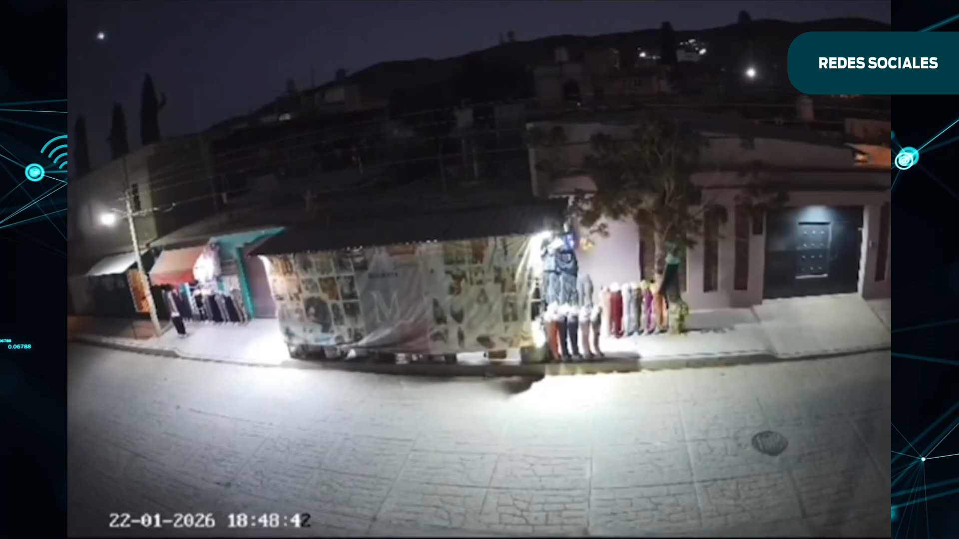 Sorprende presunto meteorito en el cielo de Oaxaca
