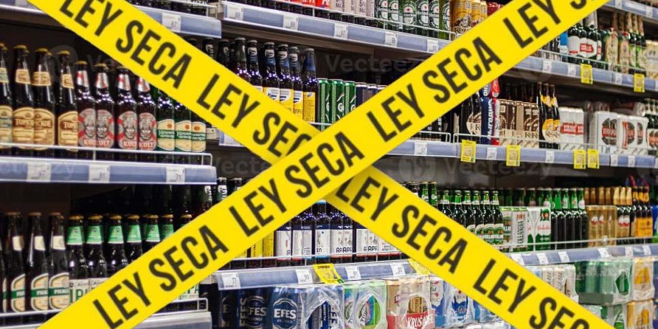 Confirman municipios ley seca por revocación de mandato en Oaxaca