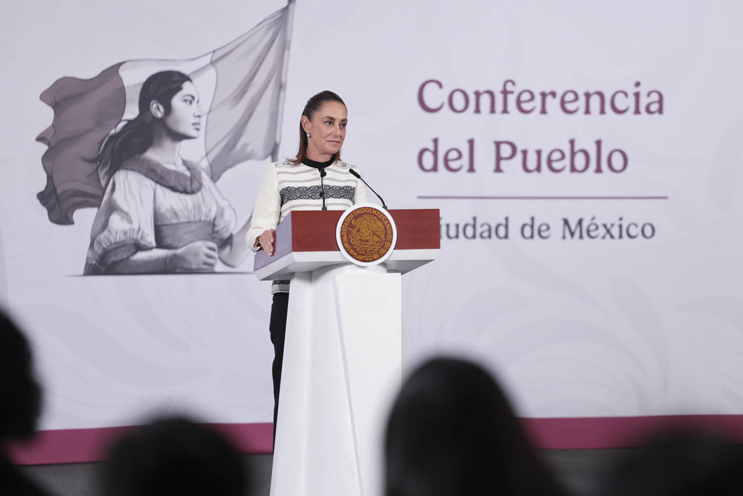 Sheinbaum reitera disposición histórica de México al diálogo pacífico en conflictos globales