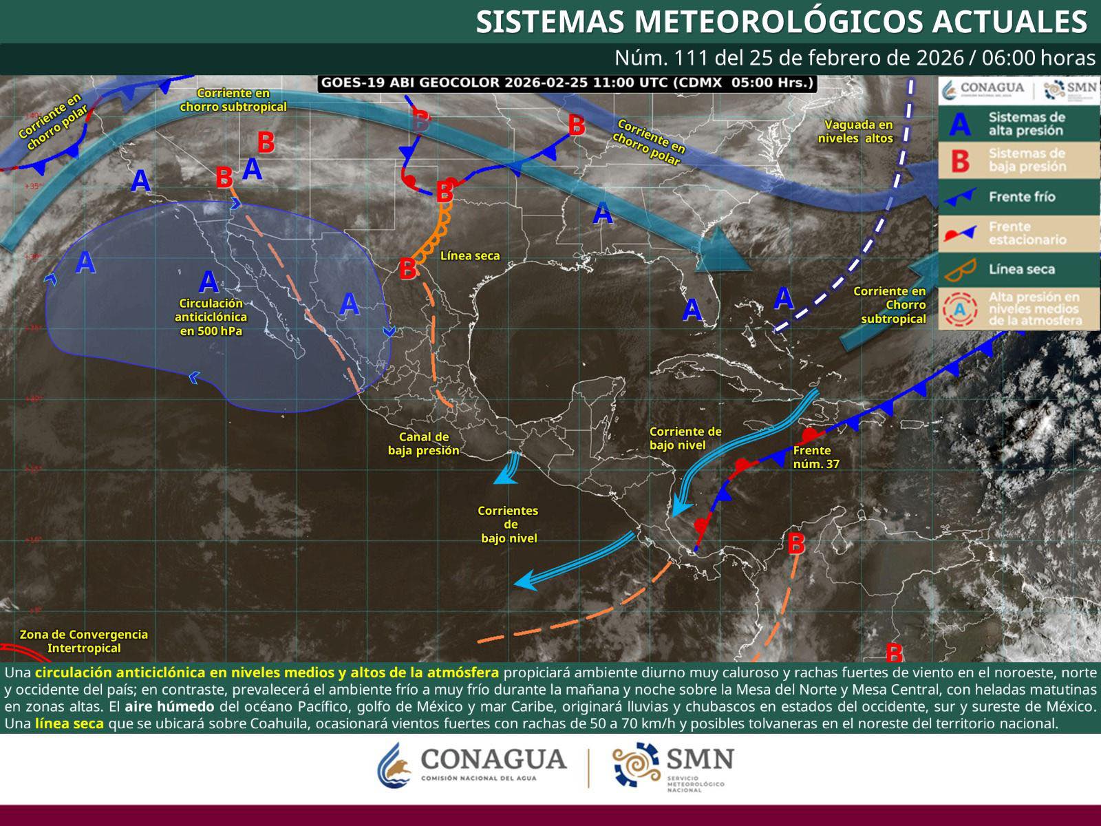 Se prevé aumento de temperaturas y alta radiación solar en Oaxaca para este miércoles