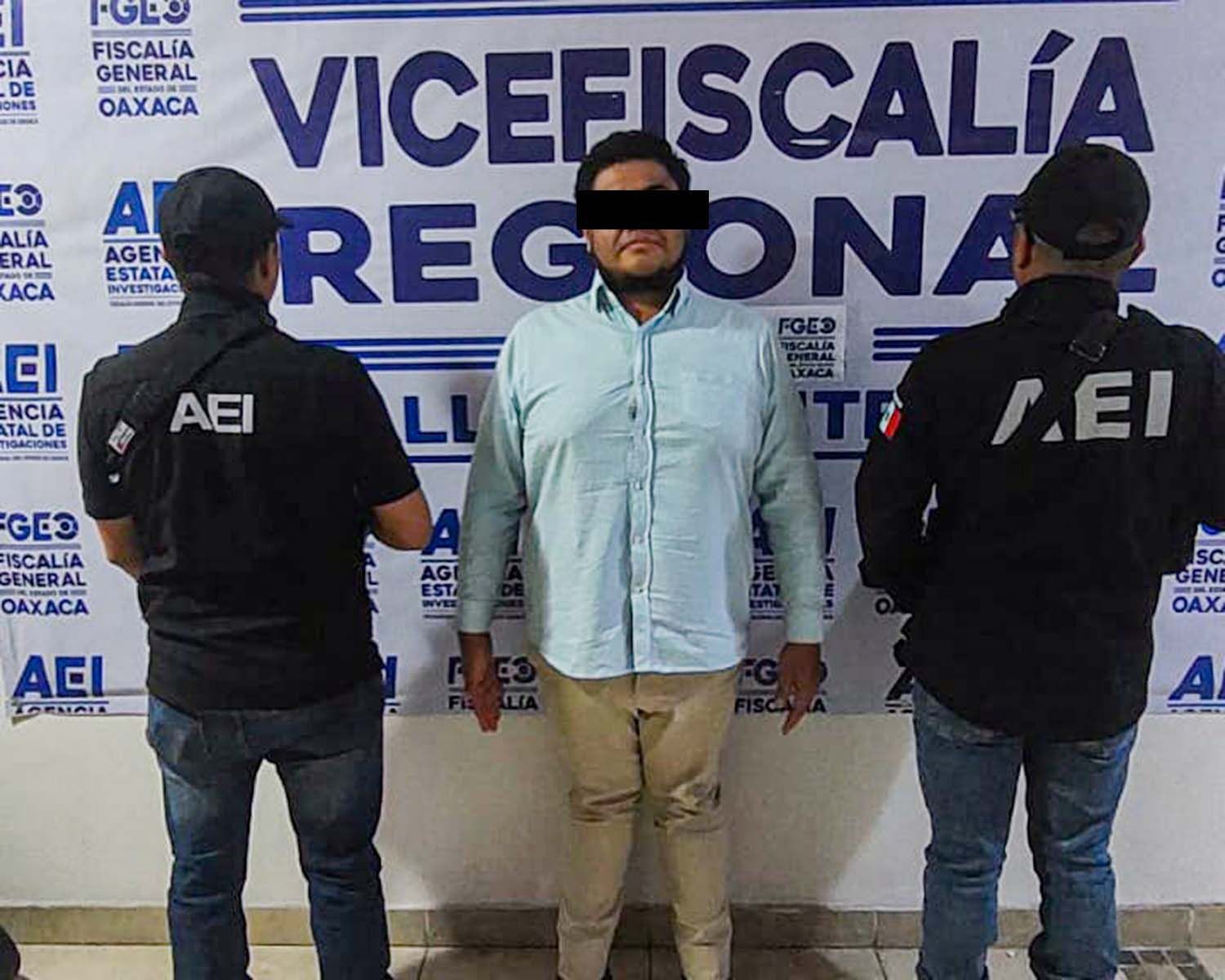 Ejecuta Fiscalía orden de aprehensión contra presunto extorsionador en Oaxaca