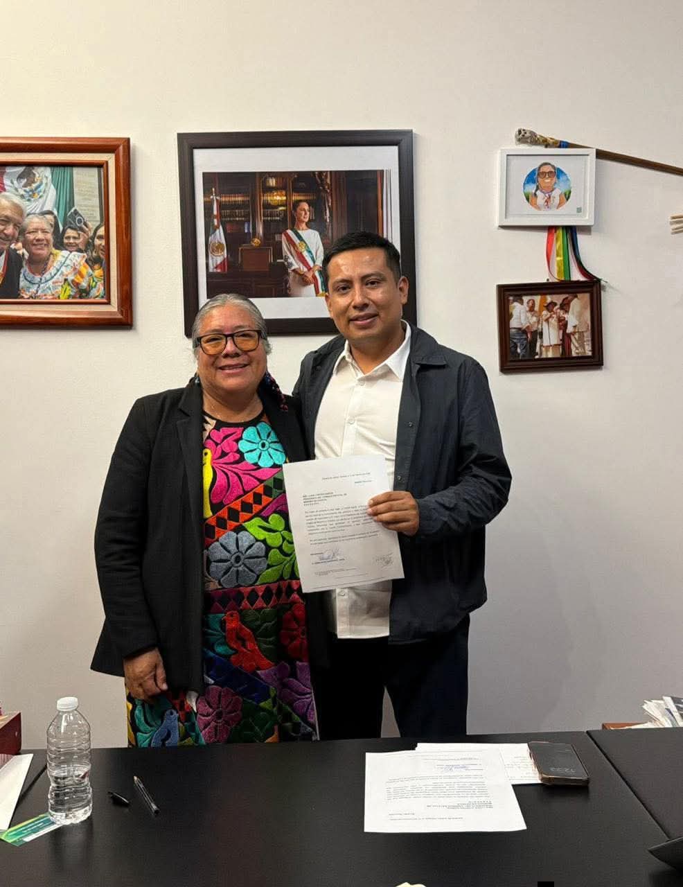 Emmanuel Navarro Jara renuncia a la dirigencia de Morena; Luisa Cortés toma el mando