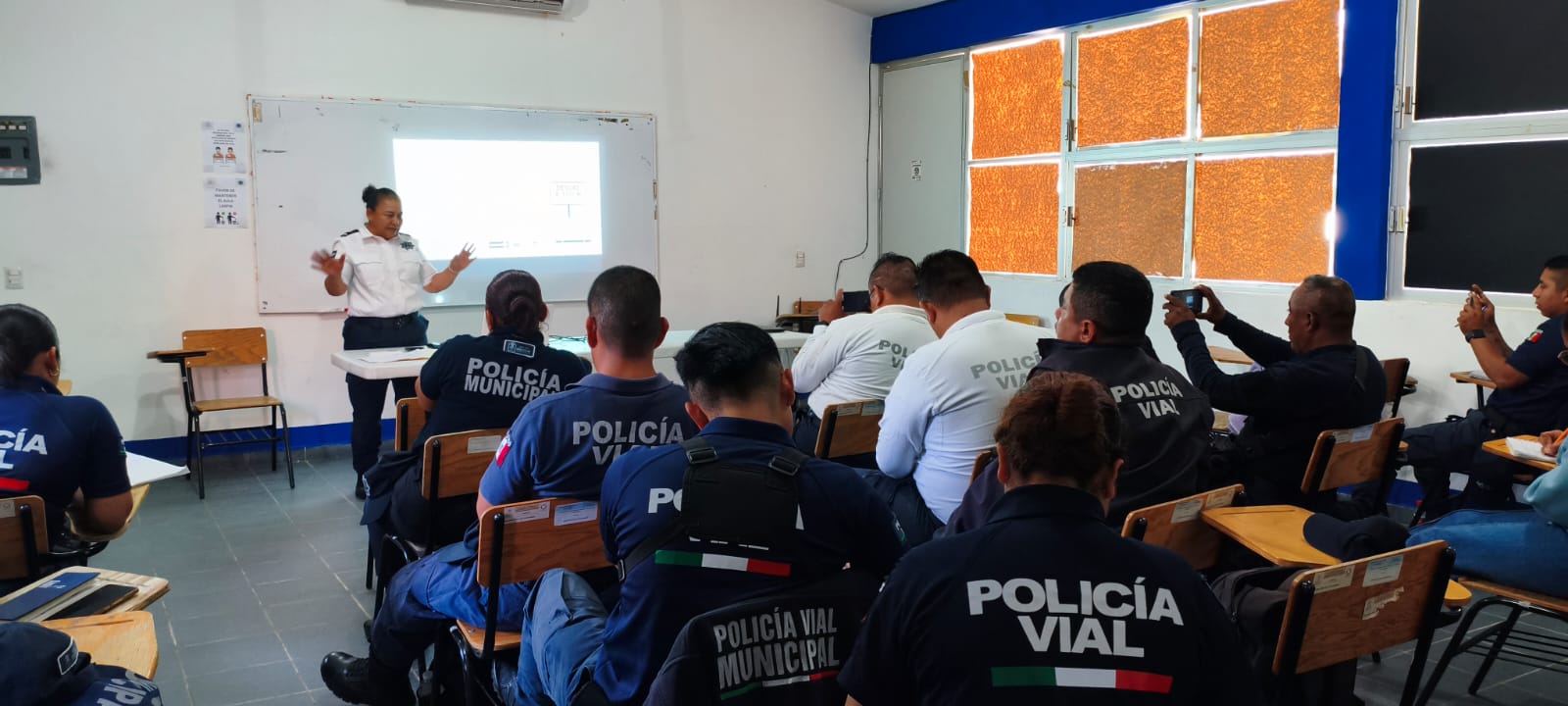 Refuerza Policía Vial Estatal profesionalización de corporaciones municipales en Zona Metropolitana de Oaxaca