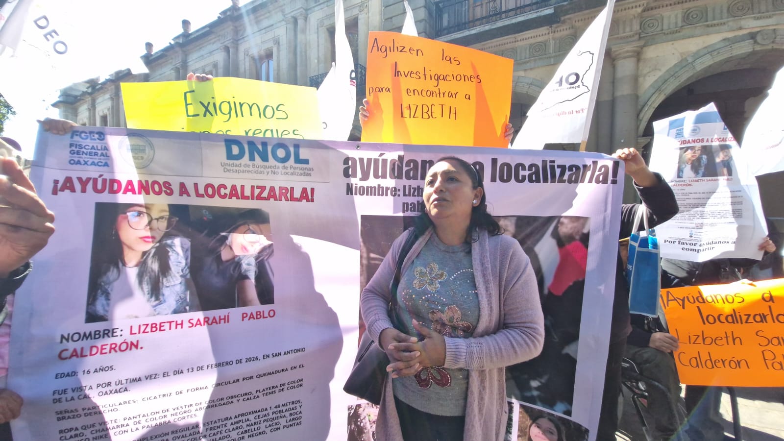 Madre de adolescente desaparecida acusa omisiones y pide intervención del gobernador