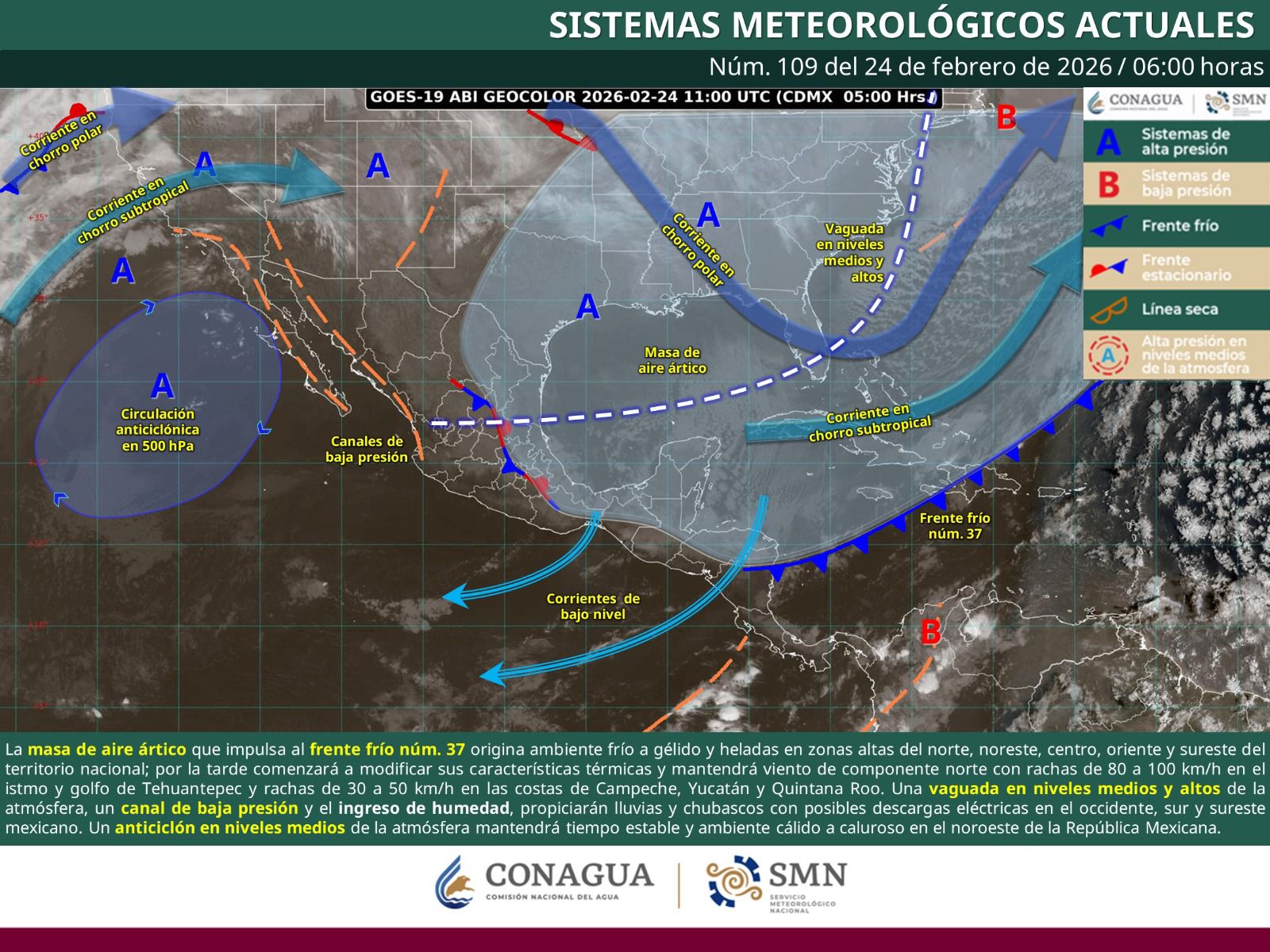 Este martes dominarán ambiente frío y vientos intensos en Oaxaca: Protección Civil