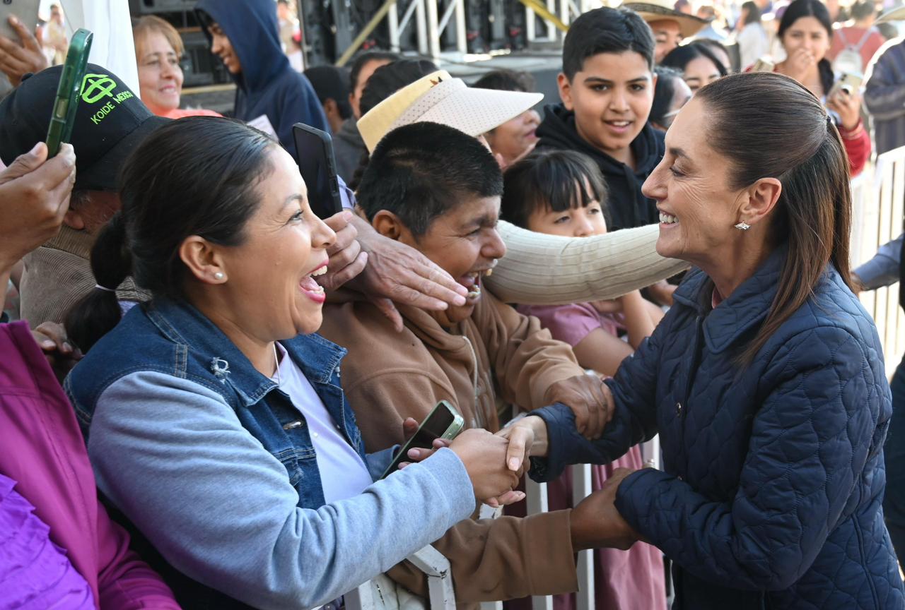 PRESIDENTA CLAUDIA SHEINBAUM REALIZA EXITOSA GIRA POR ZACATECAS Y LA CIUDAD DE MÉXICO