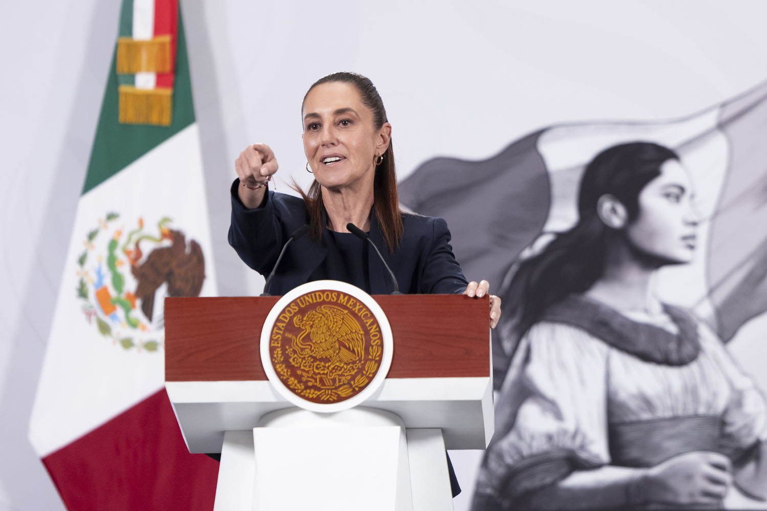 Claudia Sheinbaum destacó que México registra la menor tasa de desempleo entre los países de la OCDE