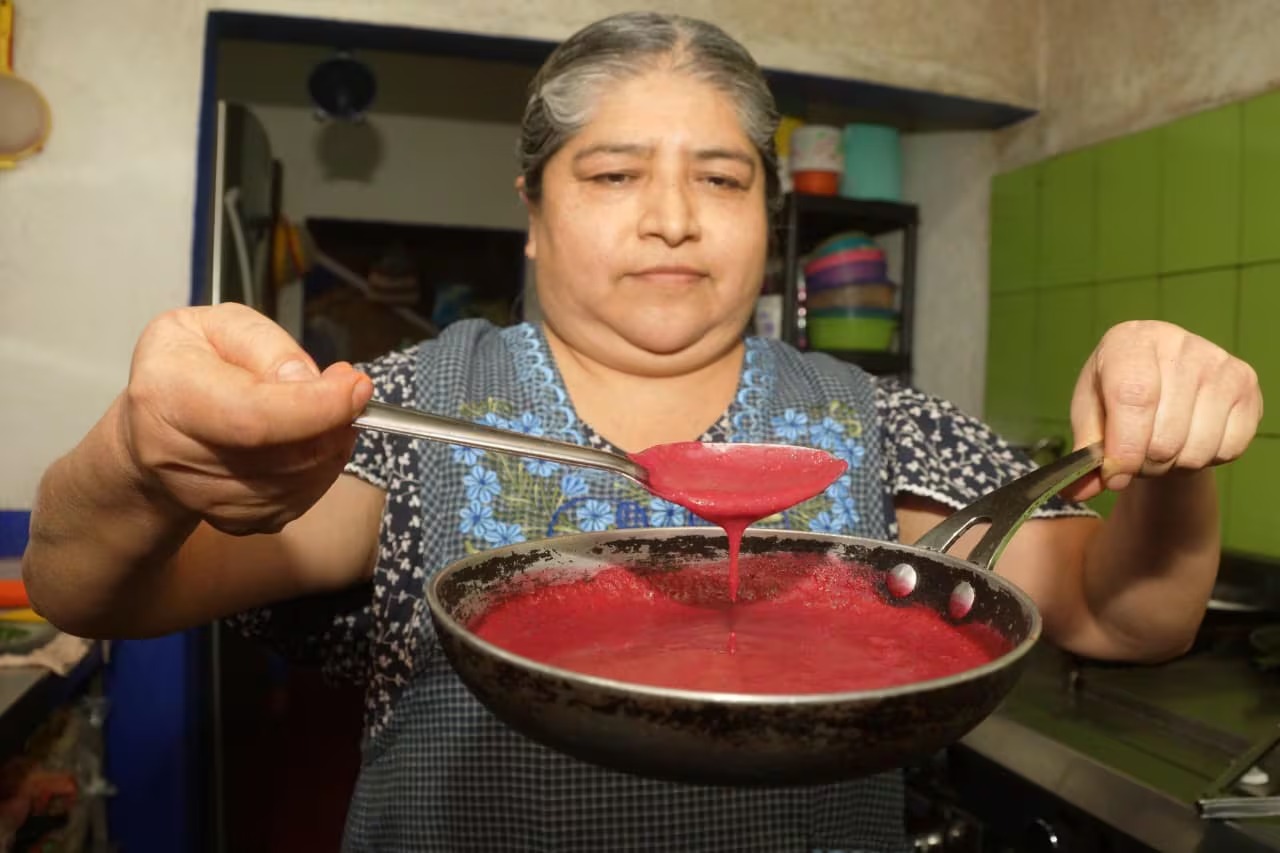 Fusiona el restaurante Azul Adobe la tradición oaxaqueña con el innovador mole rosa