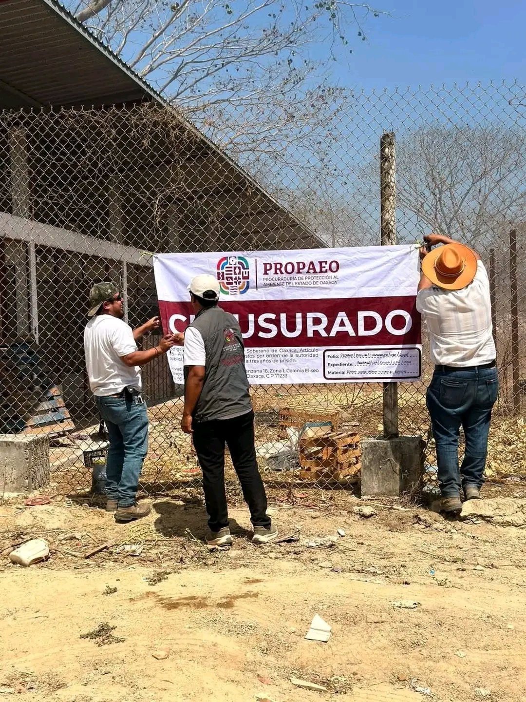 Clausuran relleno sanitario en Bajos de Chila tras protesta de habitantes