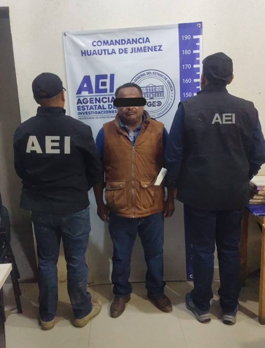 FGEO ejecuta orden de aprehensión por homicidio calificado en la región de la Sierra de Flores Magón