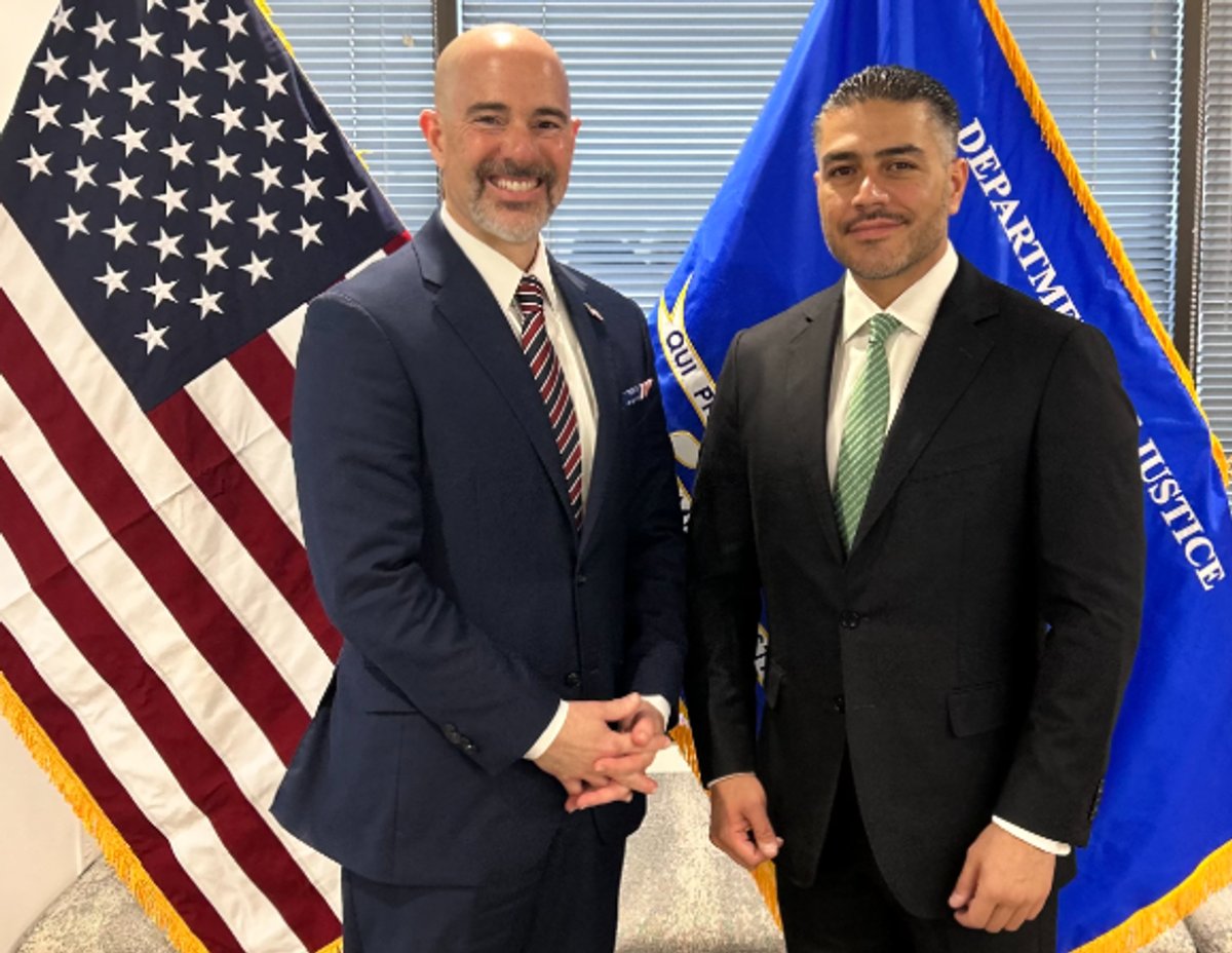 Omar Harfuch dialoga con jefe de la DEA en Washington para combatir el narcotráfico