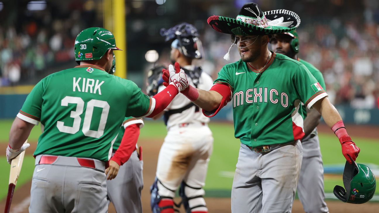 Busca México segunda victoria ante Brasil en el Clásico Mundial de Béisbol; este domingo se enfrentan