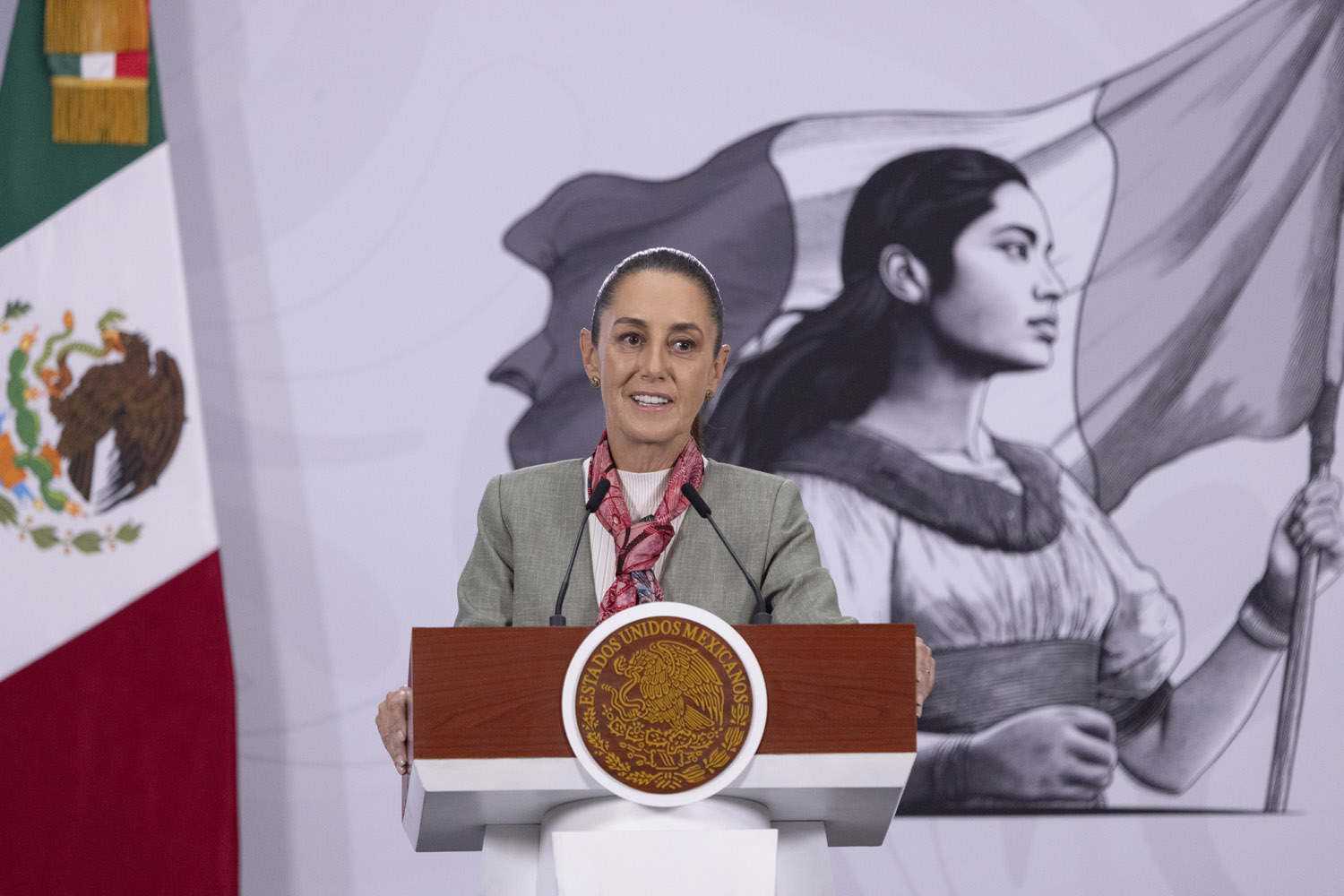 Claudia Sheinbaum confirma investigación de la causa de incendio en Dos Bocas