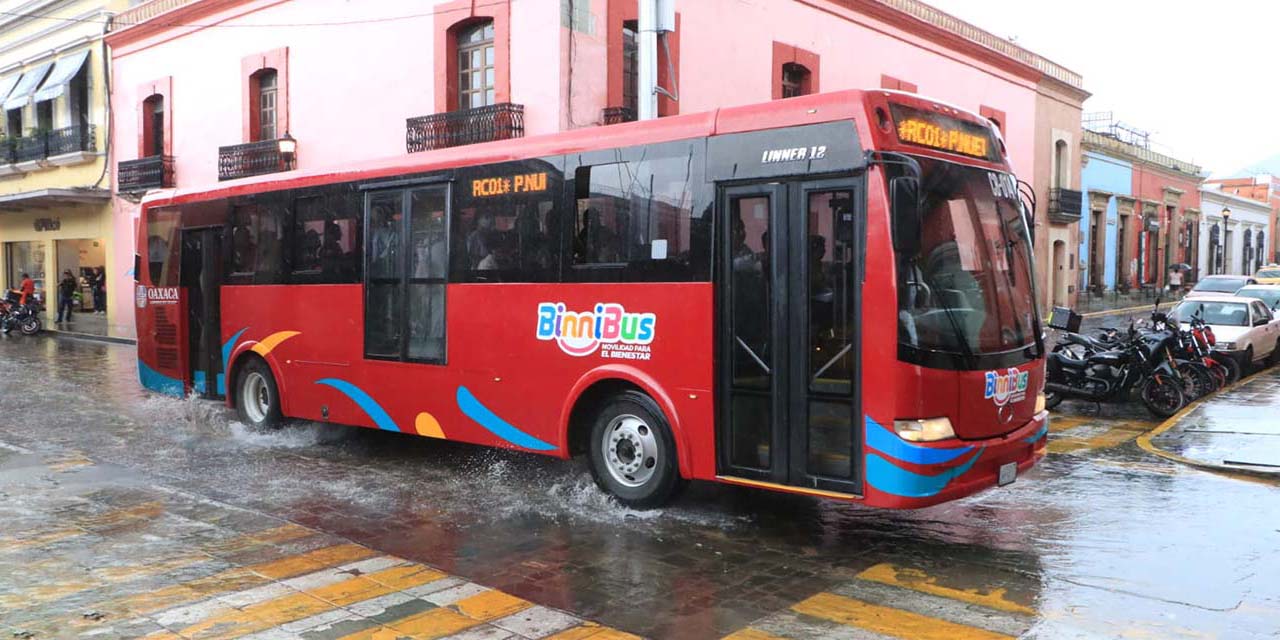 Busca Gobierno de Oaxaca delegar operación del BinniBus a empresas privadas