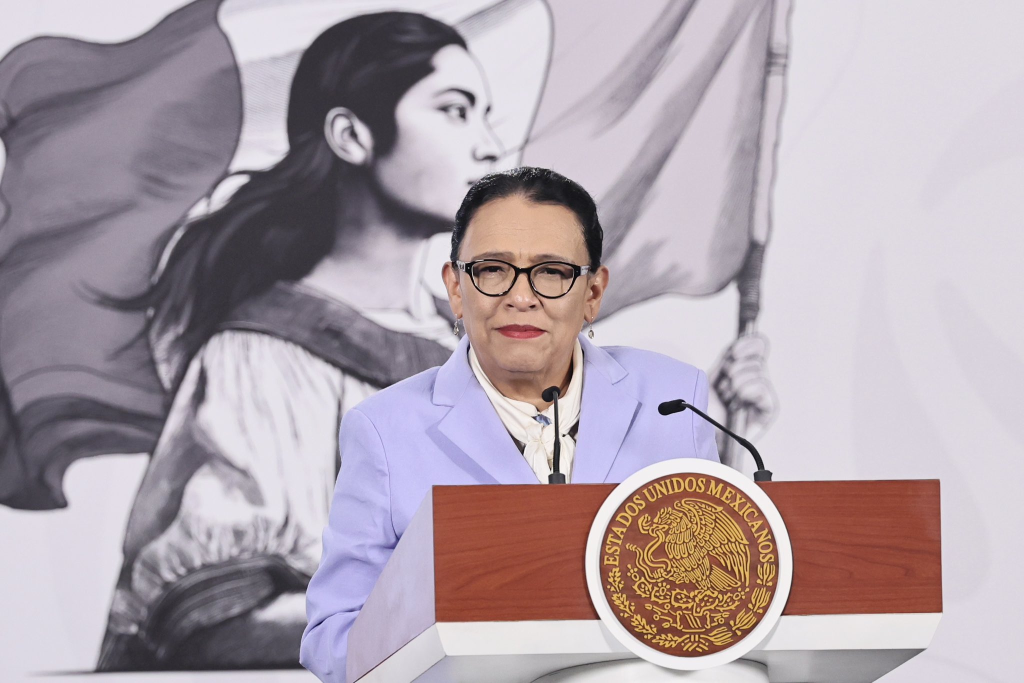 Reitera Rosa Icela desacuerdo con informe ONU sobre desapariciones