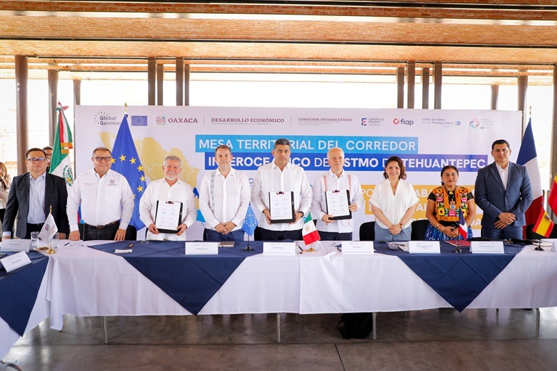 Alianza Oaxaca–Unión Europea impulsa nueva ruta de desarrollo con trabajo de calidad en el Istmo