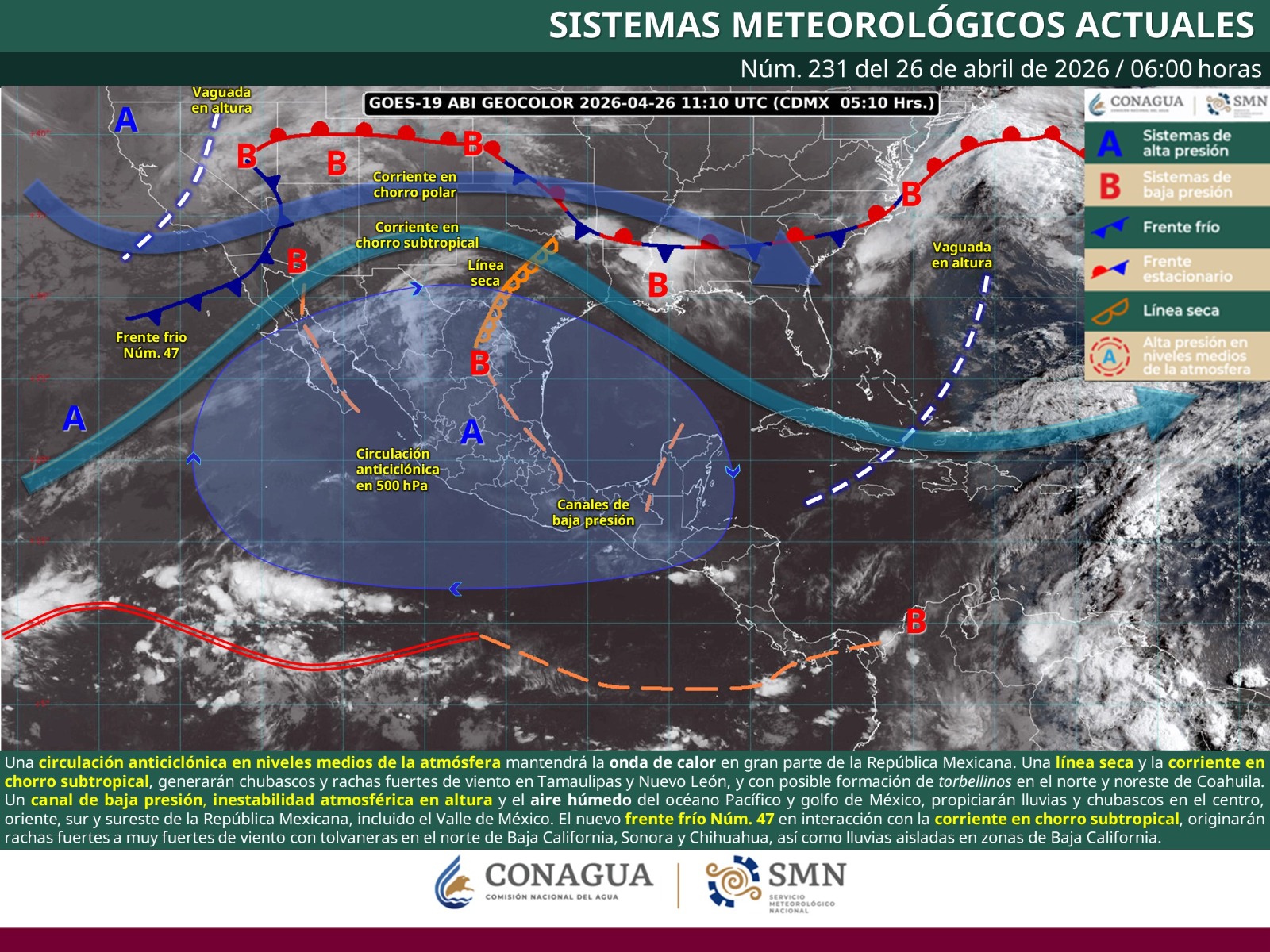 Este domingo, condiciones inestables provocarán lluvias y ambiente caluroso en Oaxaca: Protección Civil