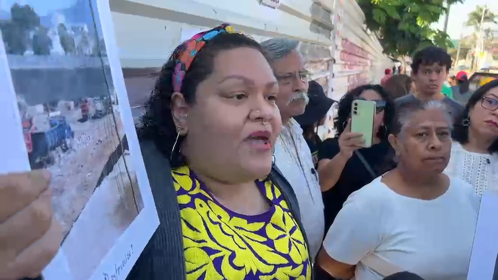 Vecinos de la colonia Reforma realizan clausura simbólica por obras en ex Hotel Misión de los Ángeles