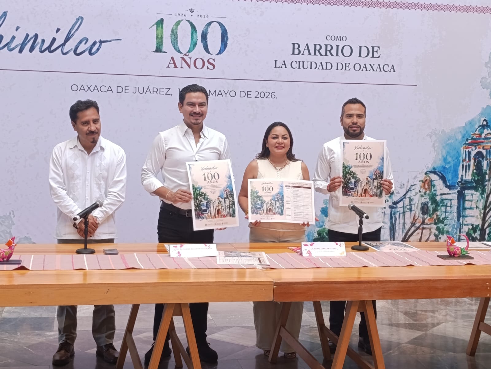 Anuncian celebración del centenario del barrio de Xochimilco