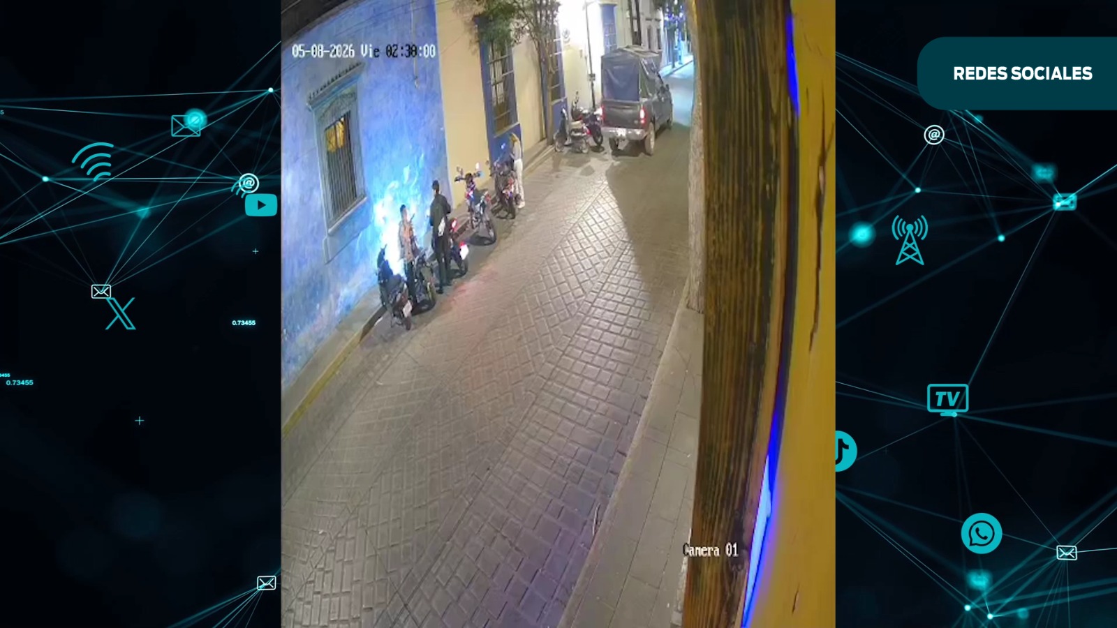 Roban motocicleta en pleno Centro Histórico de Oaxaca; piden apoyo ciudadano para localizarla