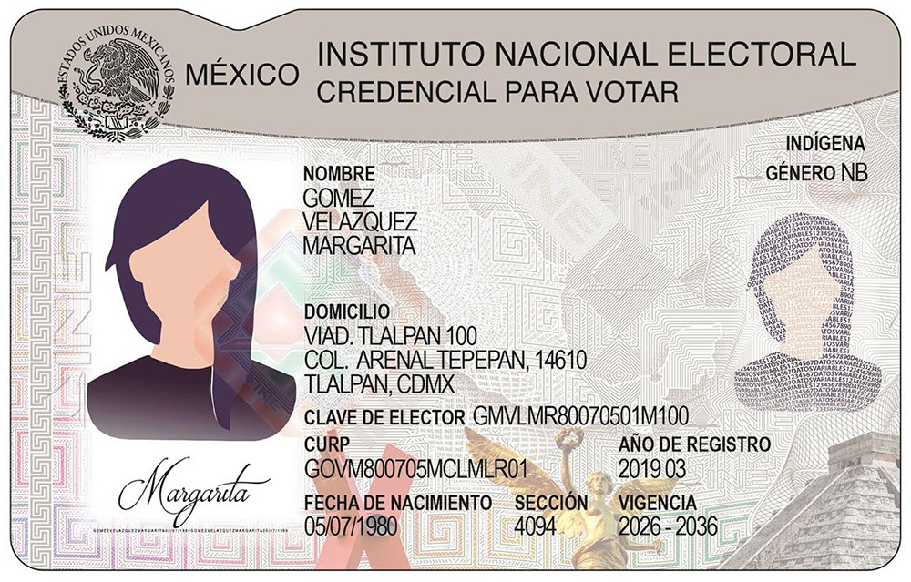 INE lanza credencial para votar con mayor seguridad y avances inclusivos