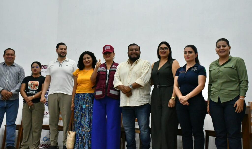 Fortalecen la prevención y la construcción de paz en Juchitán de Zaragoza