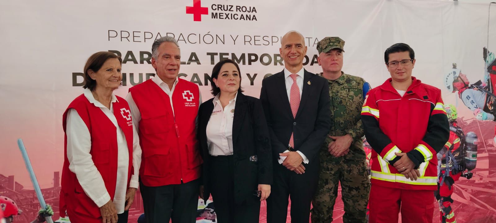 CNPC y Cruz Roja Mexicana refrendan alianza estratégica ante temporada de lluvias y ciclones 2026