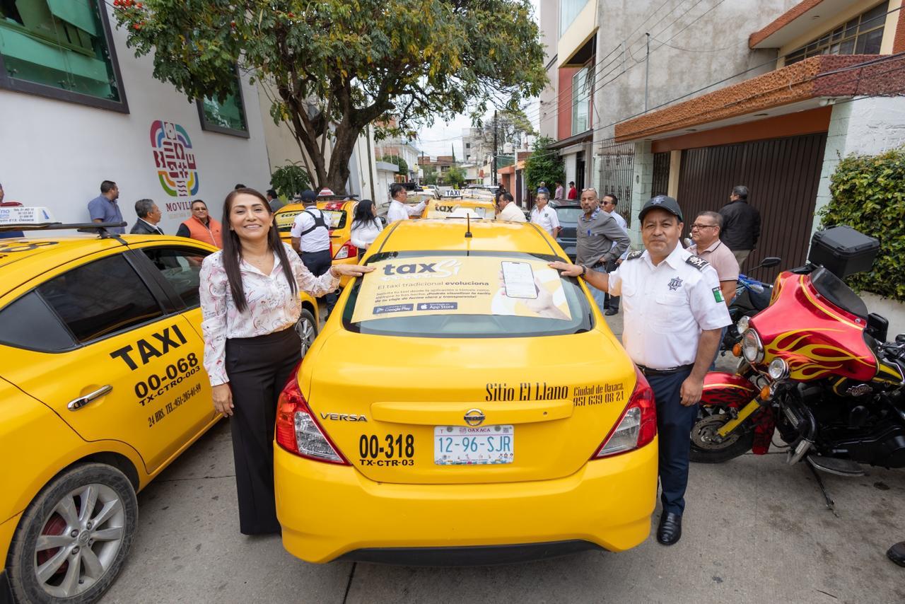 Inicia Semovi fase preoperativa de TaxSí, la plataforma que moderniza el servicio de taxi en Oaxaca