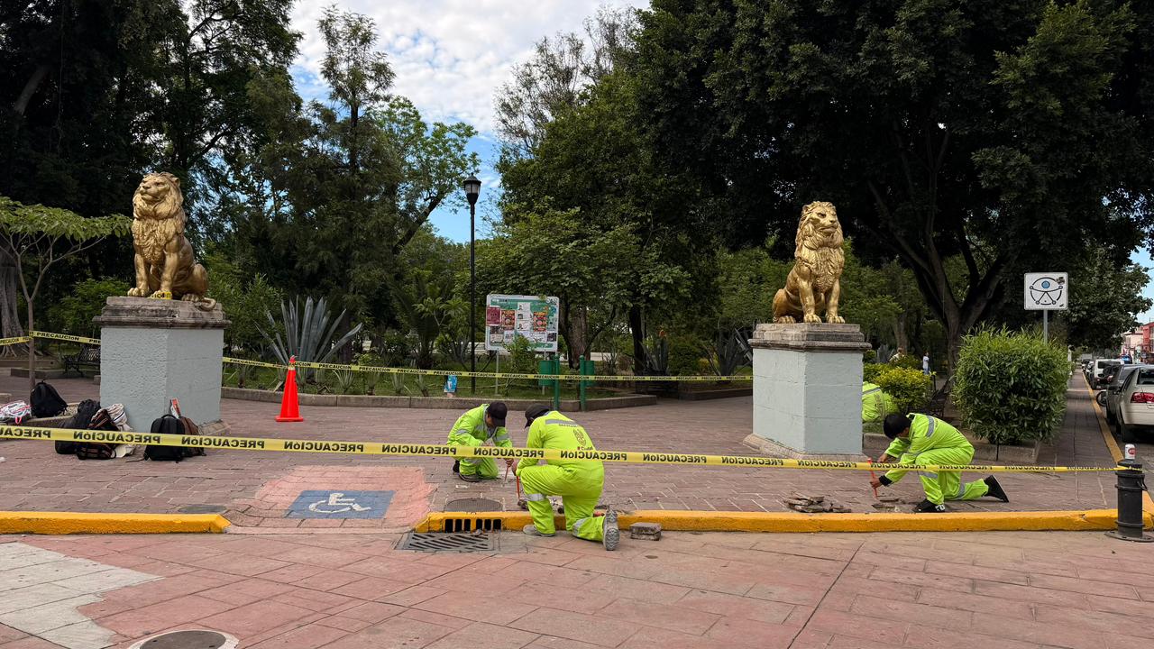 Rehabilita Ayuntamiento de Oaxaca el Parque Juárez El Llano