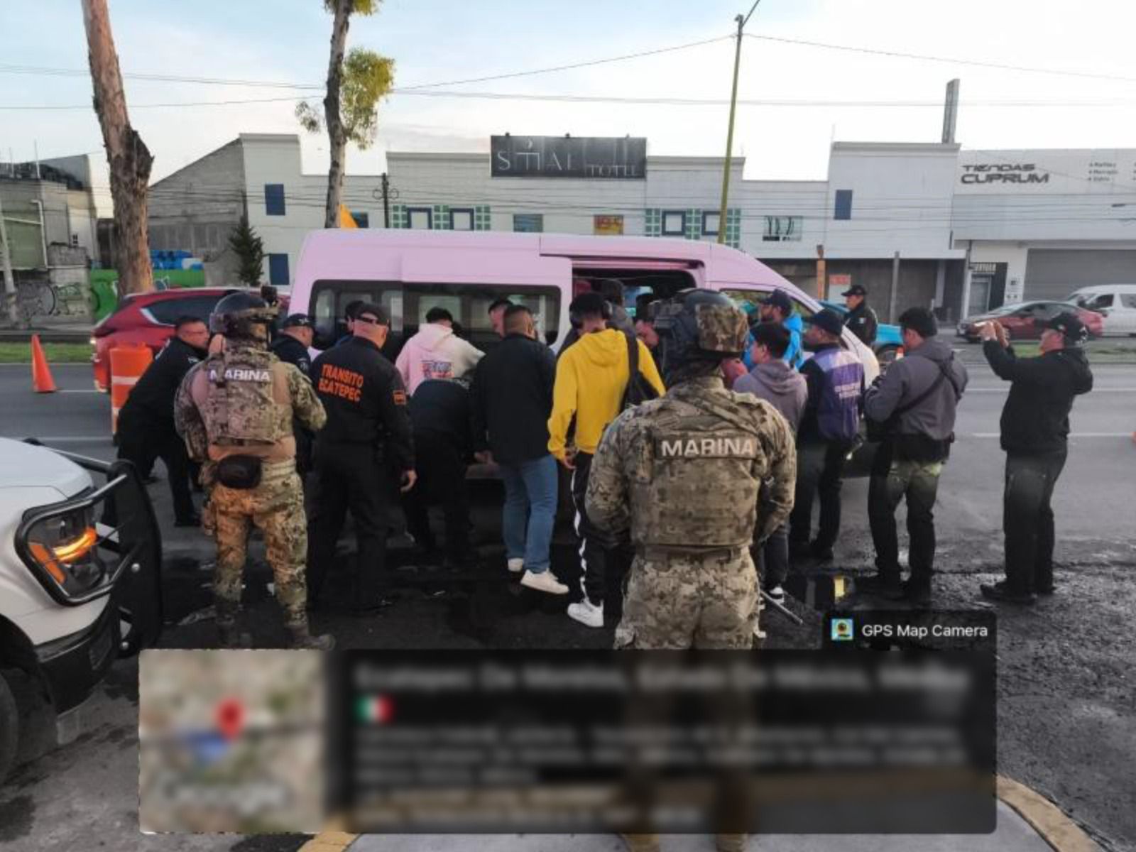 Marina fortalece seguridad y auxilia a familias afectadas por inundaciones en Edomex