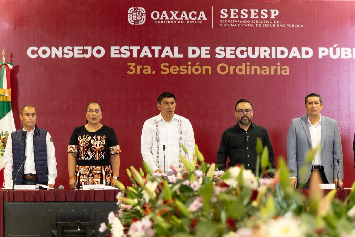 Se consolida Oaxaca como una de las entidades más seguras del país