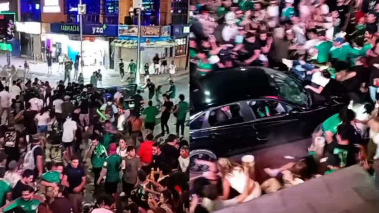 Atropellan a 17 en festejos por triunfo de México en Los Cabos
