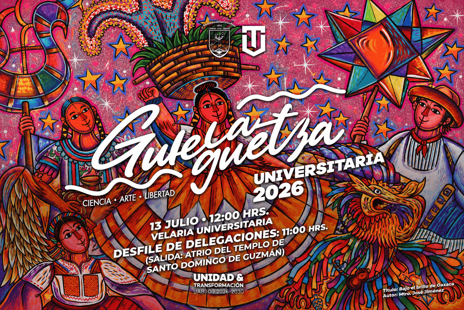 UABJO alista la Guelaguetza Universitaria en la Velaria Universitaria