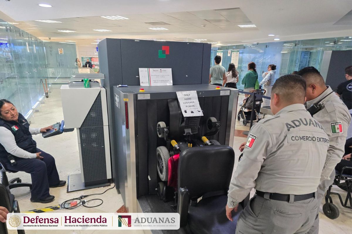 ANAM y Defensa identifican presunto tráfico de estupefacientes en la Aduana del Aeropuerto Internacional de Cancún