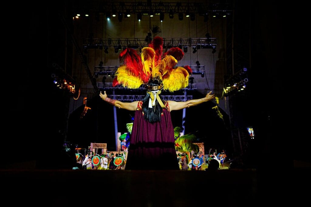 Donají… La Leyenda emociona a miles de asistentes en el Auditorio Guelaguetza