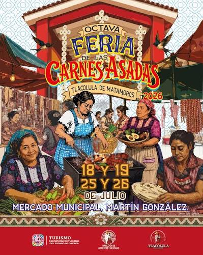 Tlacolula invita a ferias de carnes asadas y artesanías